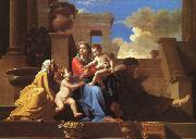 Nicolas Poussin Holy Family on the Steps china oil painting reproduction